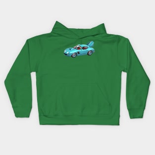 car cartoon Kids Hoodie